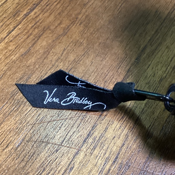 Vera Bradley Quilted Black Wallet - Picture 2 of 4